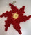 Crochet Red Poinsettia