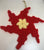 Crochet Red Poinsettia