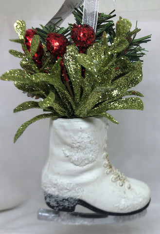 Holiday Ice Skate Ornament