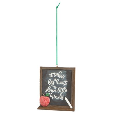 Teacher Ornament- Chalkboard